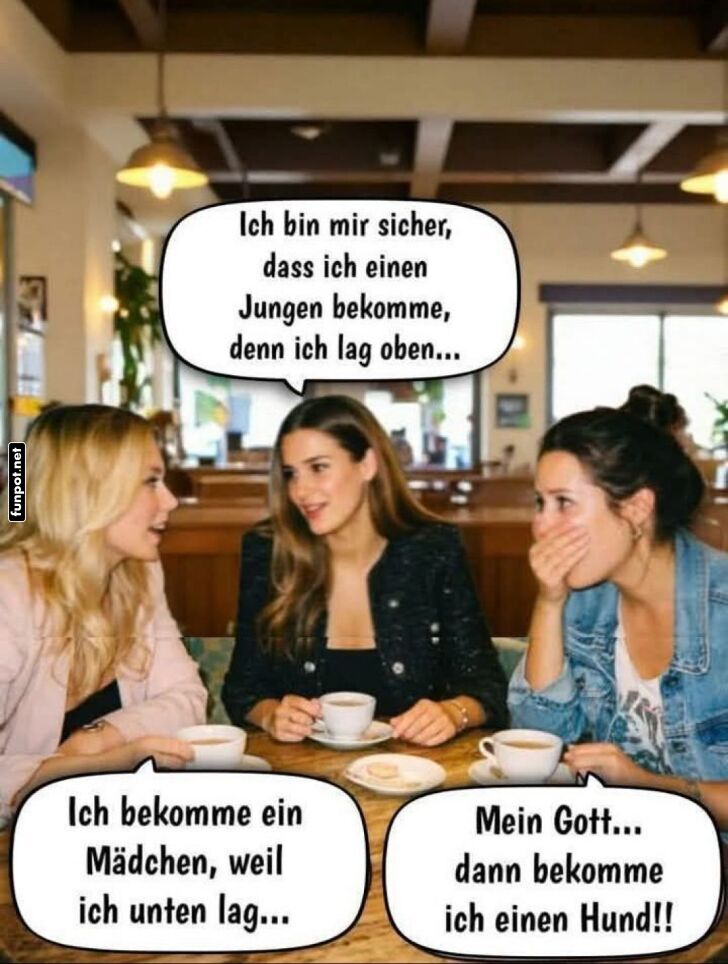 Kaffeeklatsch mit �berraschenden Neuigkeiten