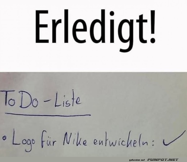 To-Do: Logo erledigen, Check!