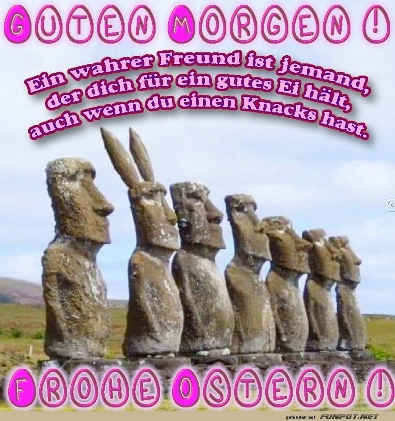 Osterinseln mit extra Hase!