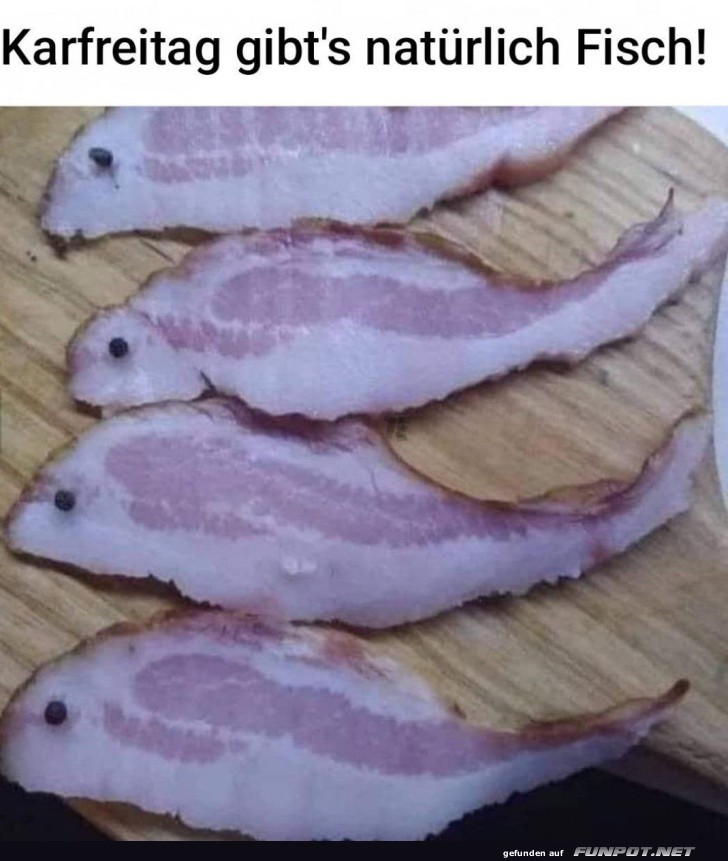 Wenn Speck schwimmen lernt