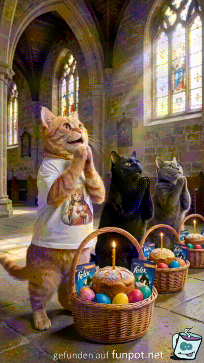 Ostern in der Kirche