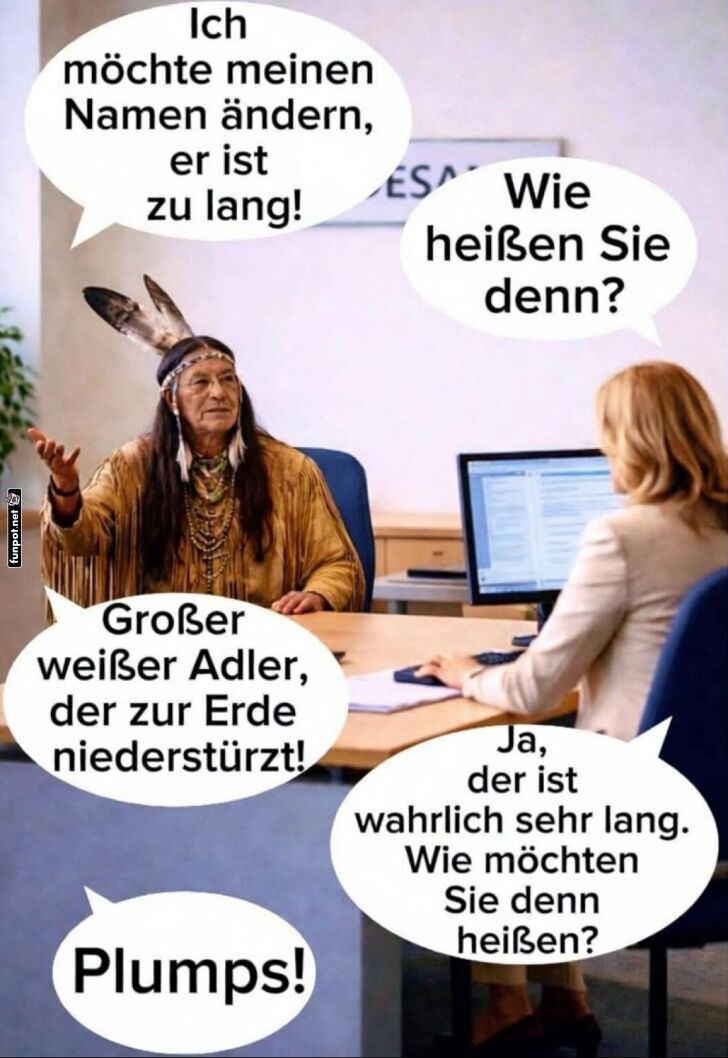 Namens�nderung: Ein Absturz ins Kurze!