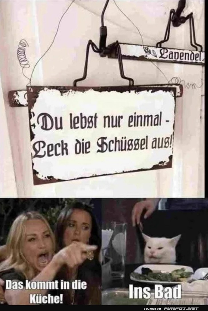 Lebensweisheiten f�r Gourmets!