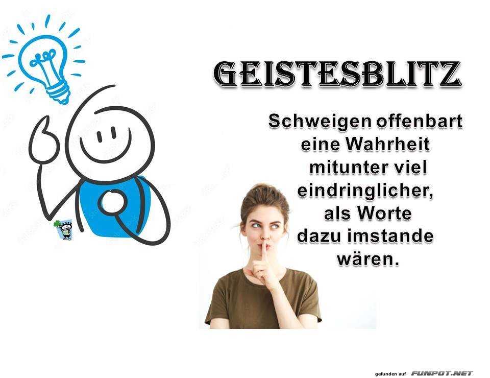 Nr. 6 Geistesblitz