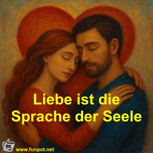 Liebe ist die Sprache der Seele
