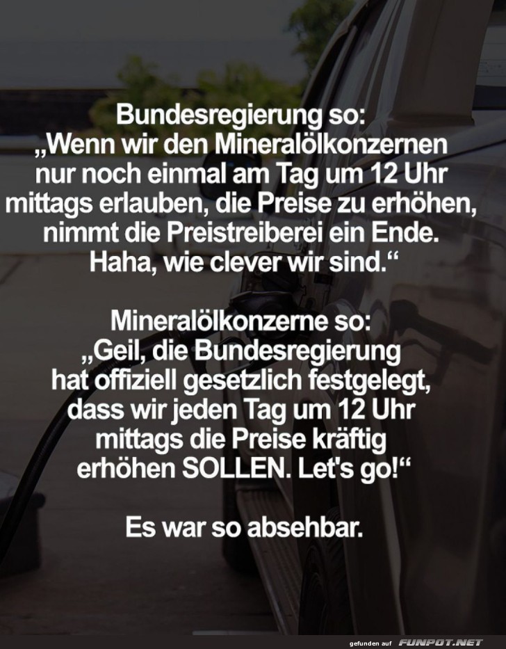 Preis-Pingpong um 12 Uhr!