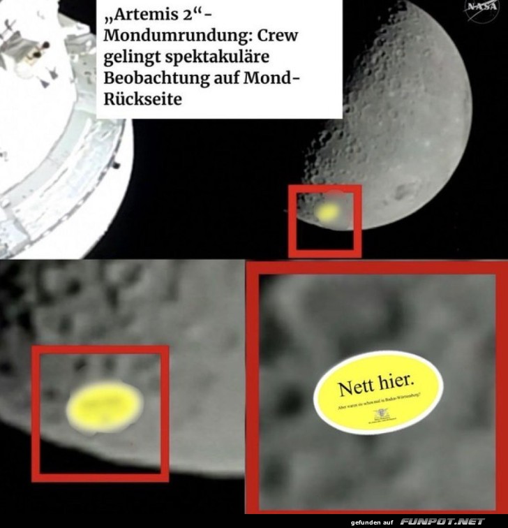 Mondlandung: �berraschung auf der R�ckseite!