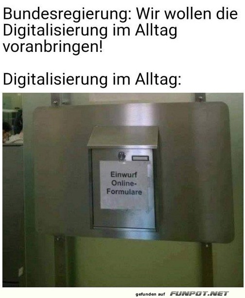 Digitalisierung: Ein Schritt nach vorn?