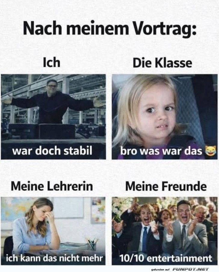 Wenn der Vortrag zum Comedy-Event wird