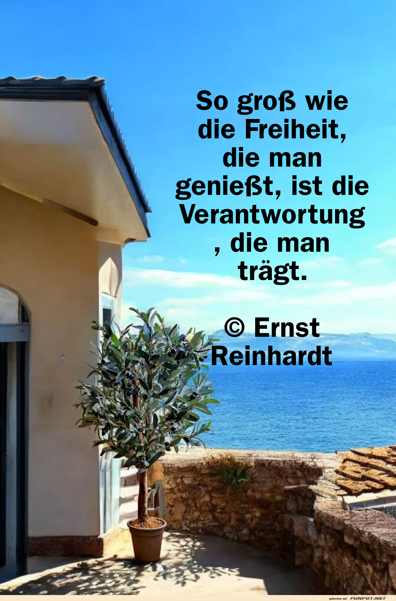 so gro� wie die freiheit