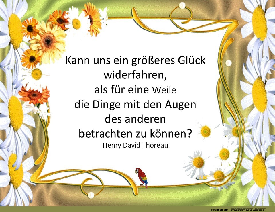 Kann uns ein gr��eres Gl�ck widerfahren