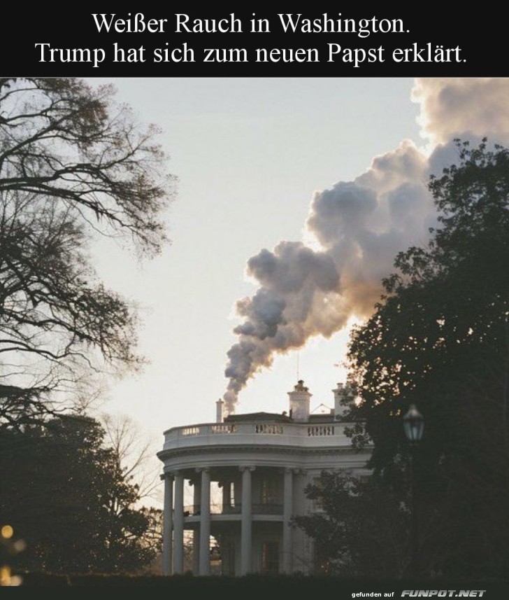 Neuer Papst im Wei�en Haus?