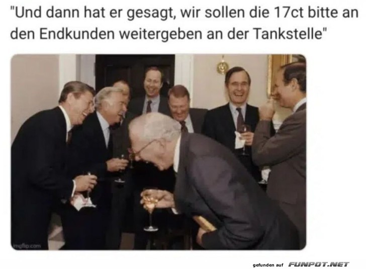 Echte Sparwitze an der Tankstelle