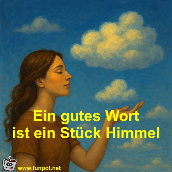 Ein gutes Wort ist ein St�ck Himmel