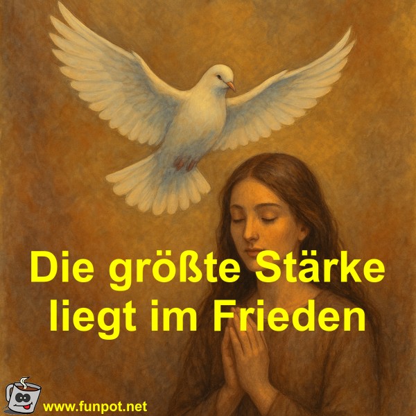 Die gr��te St�rke liegt im Frieden