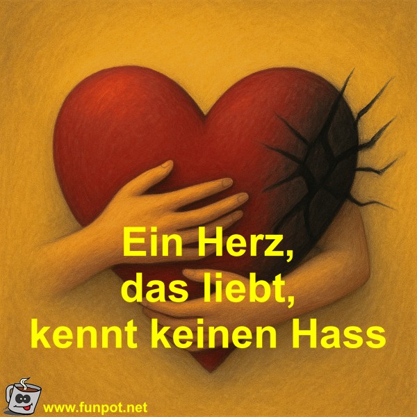 Ein Herz, das liebt, kennt keinen Hass