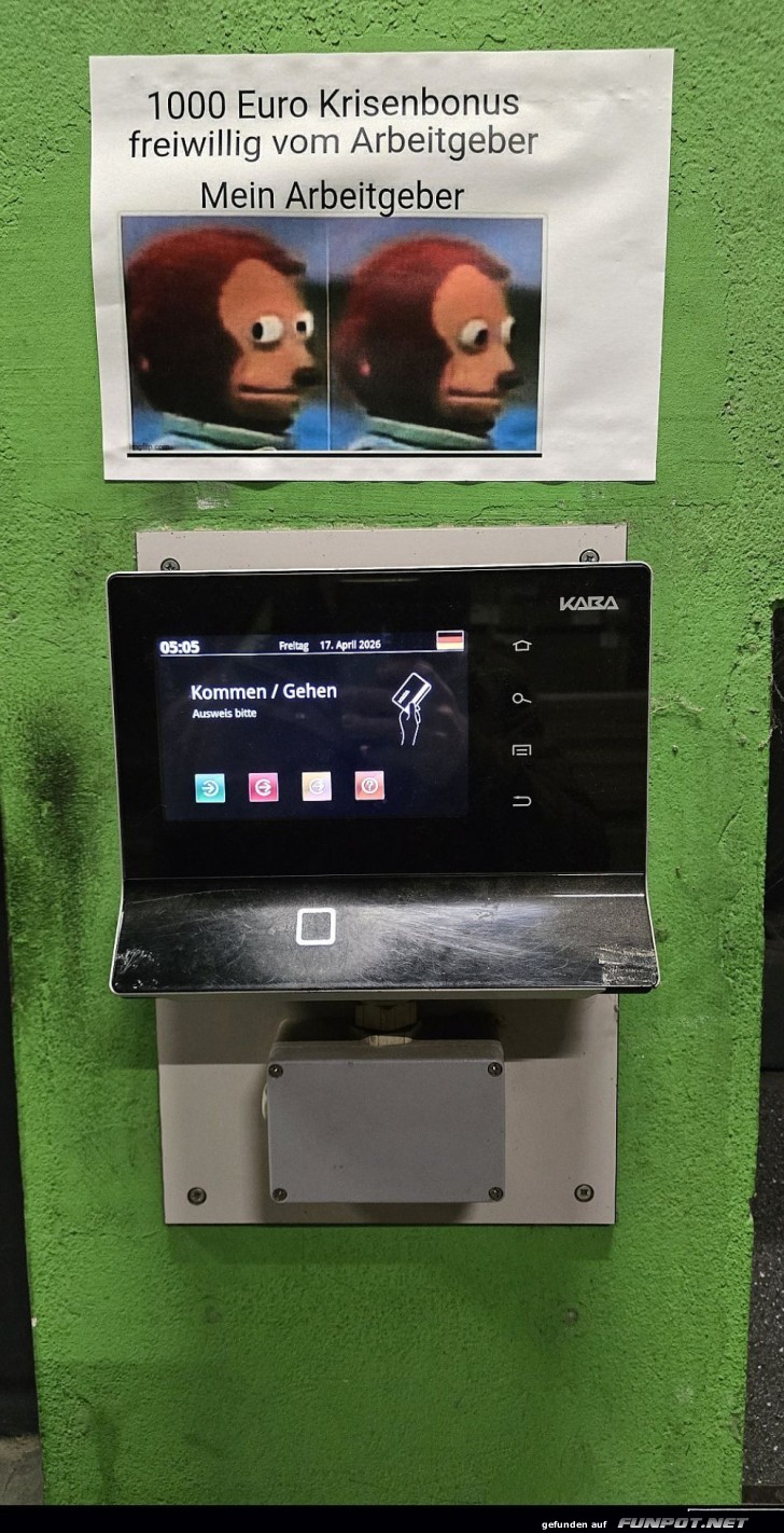 Wenn der Krisenbonus ein Meme ist