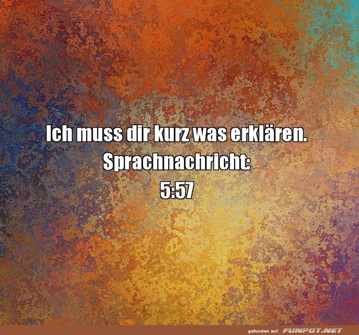 Kein Kurzgespr�ch in Sicht!