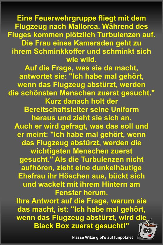 Eine Feuerwehrgruppe fliegt mit dem Flugzeug nach Mallorca