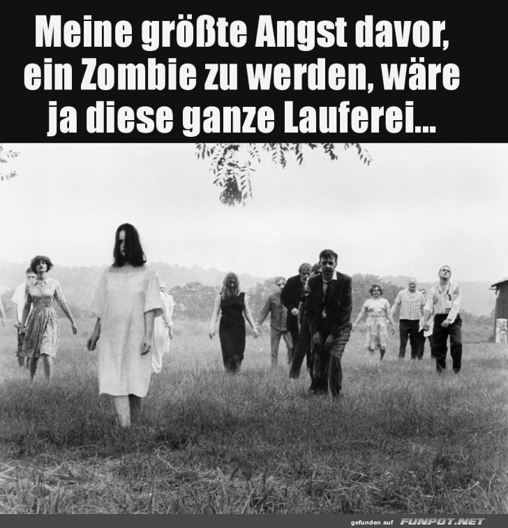 Die Lauferei der Zombies ist das Schlimmste!