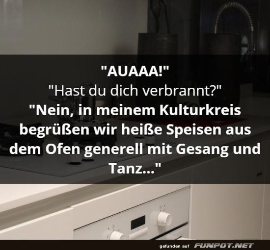 Tanz mit dem Ofen: Eine hei�e Angelegenheit