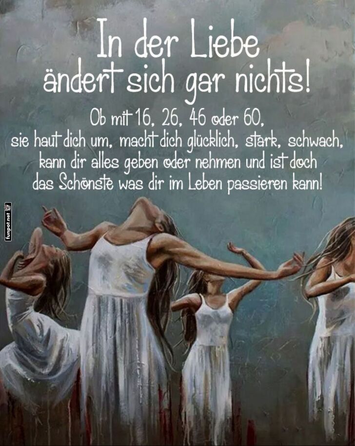 Liebe bleibt, egal in welchem Alter!