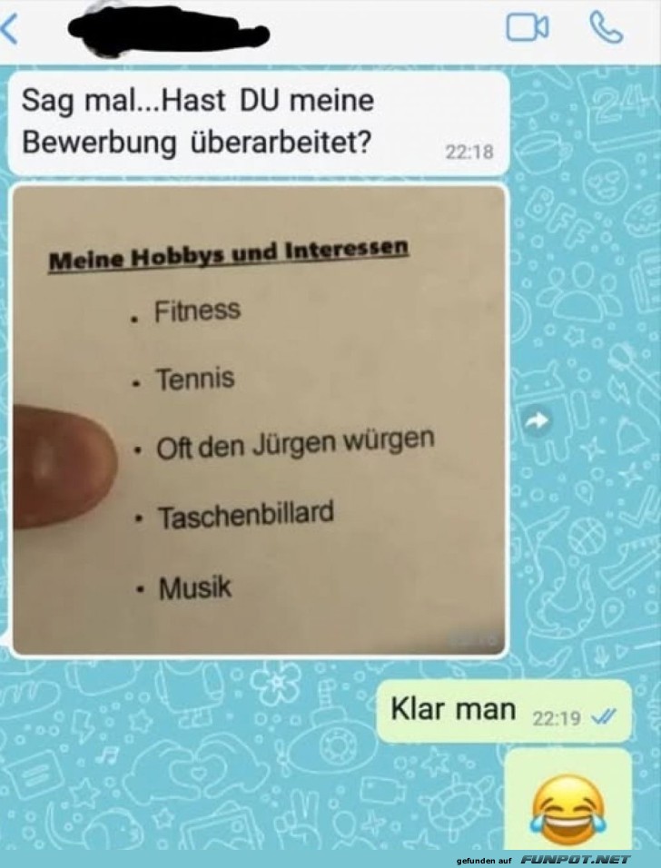 Bewerbung mit besonderen Skills