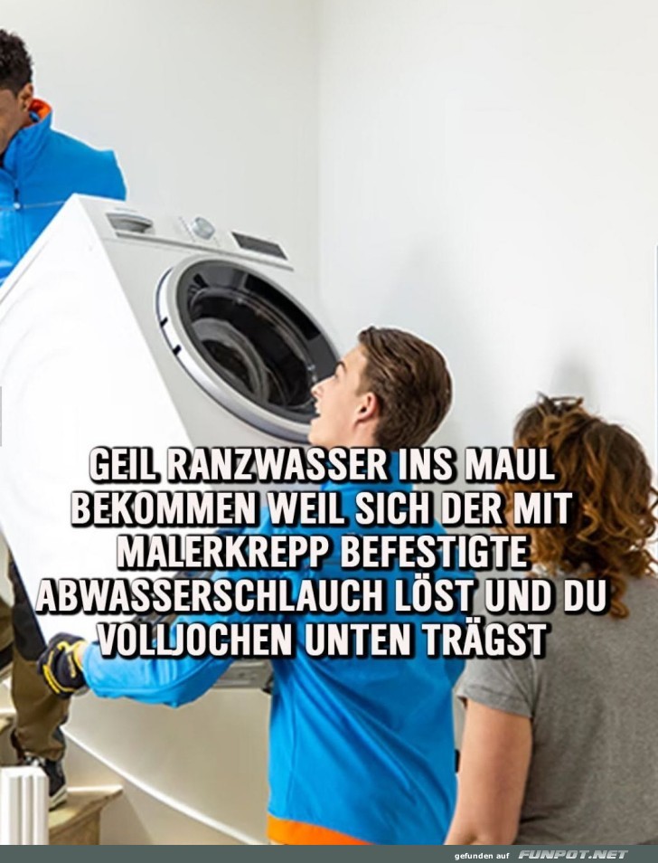 Waschmaschine ahoi: Wasserschlacht deluxe!