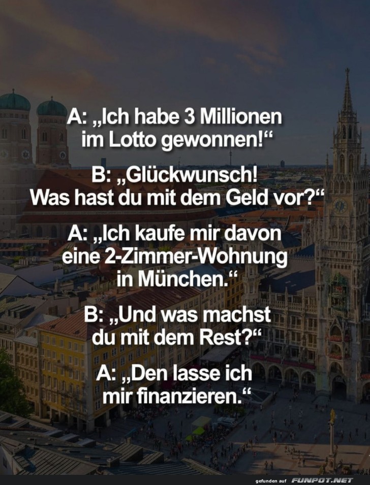 Teurer Wohntraum in M�nchen