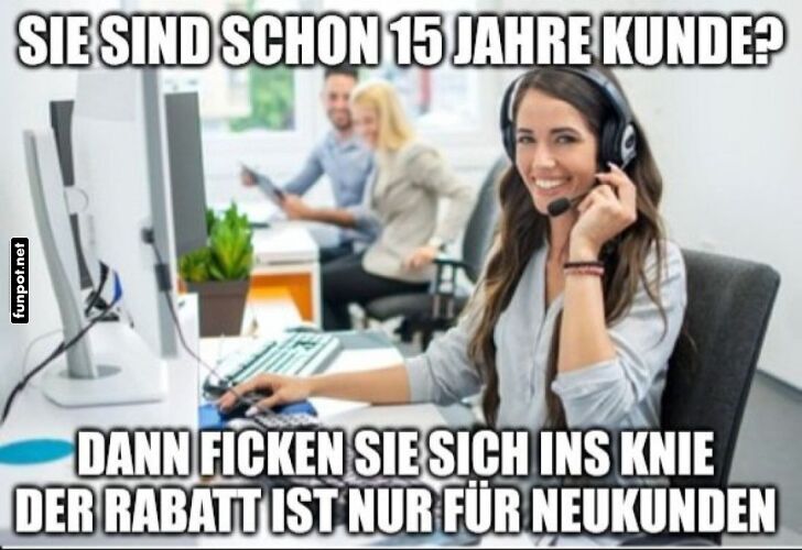Kundenservice der anderen Art!