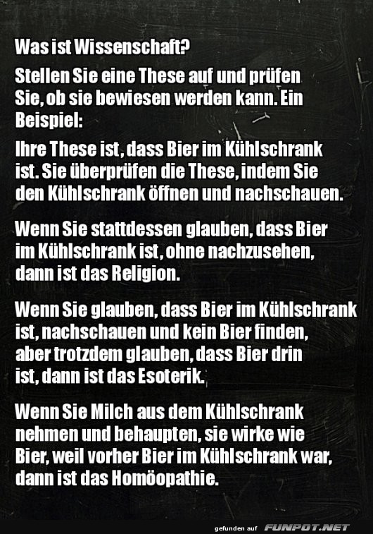 Die Wissenschaft