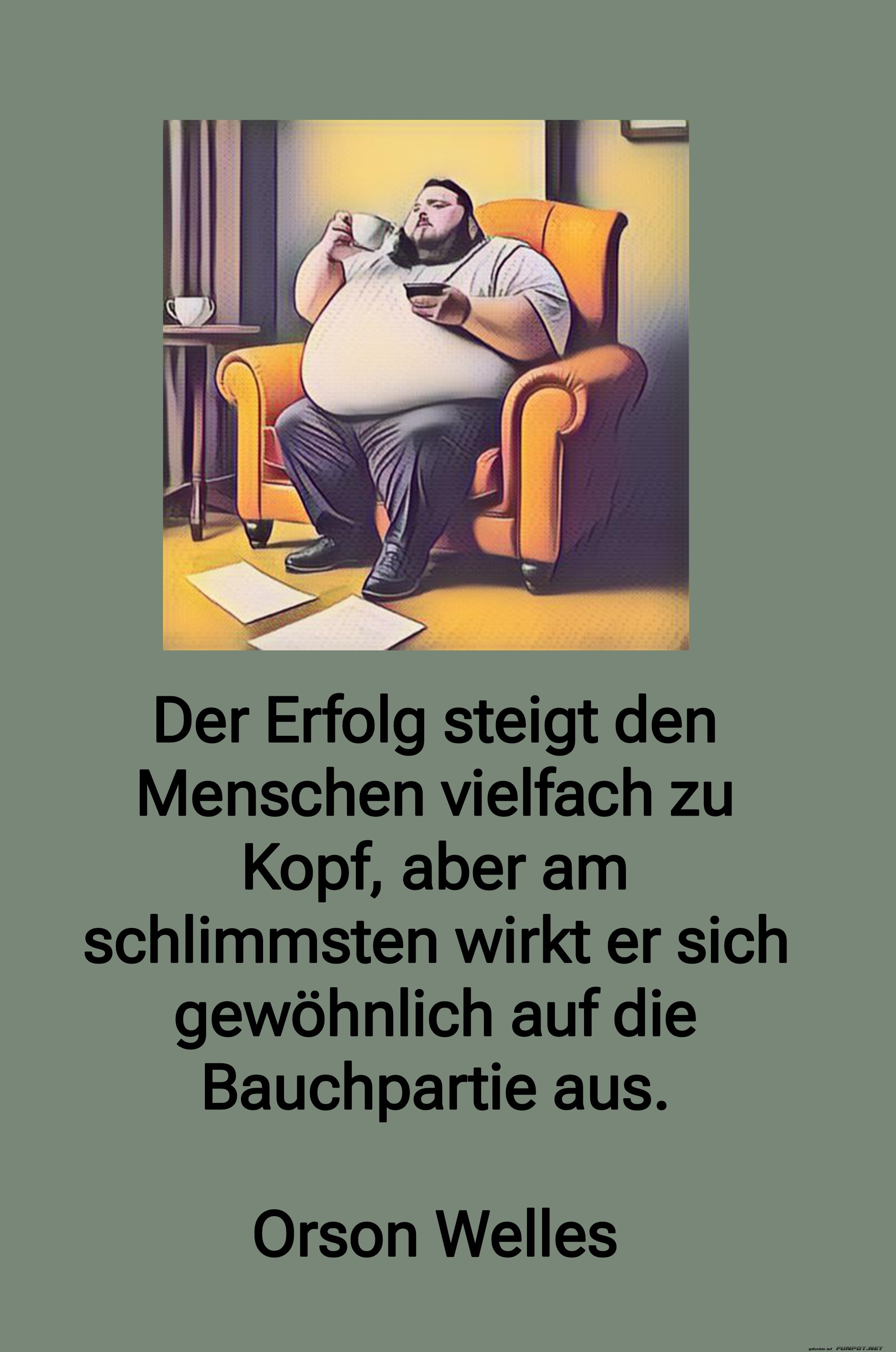 der erfolg steigt den menschen