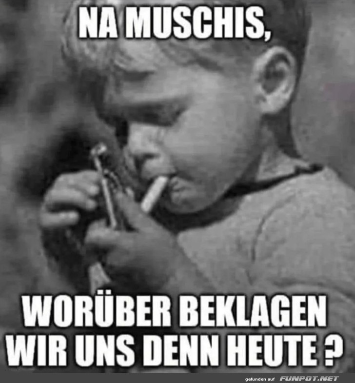 Kaffeepause f�r Mini-Rebellen