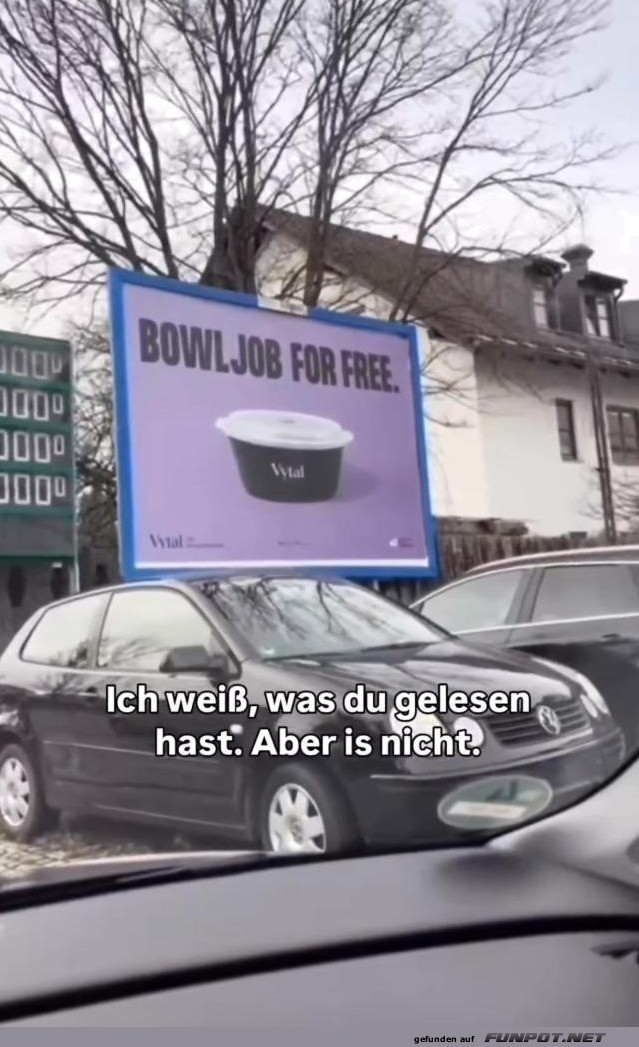 Bowls statt Br�tchen f�r unterwegs!