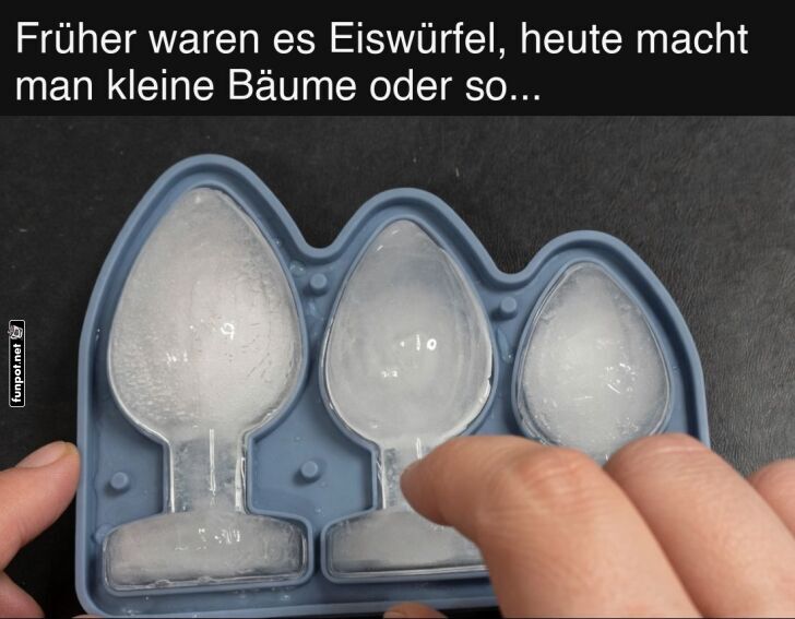 Die neuen Trends in der Eisw�rfelformung!