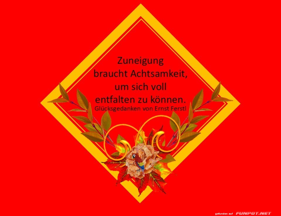Zuneigung braucht Achtsamkeit
