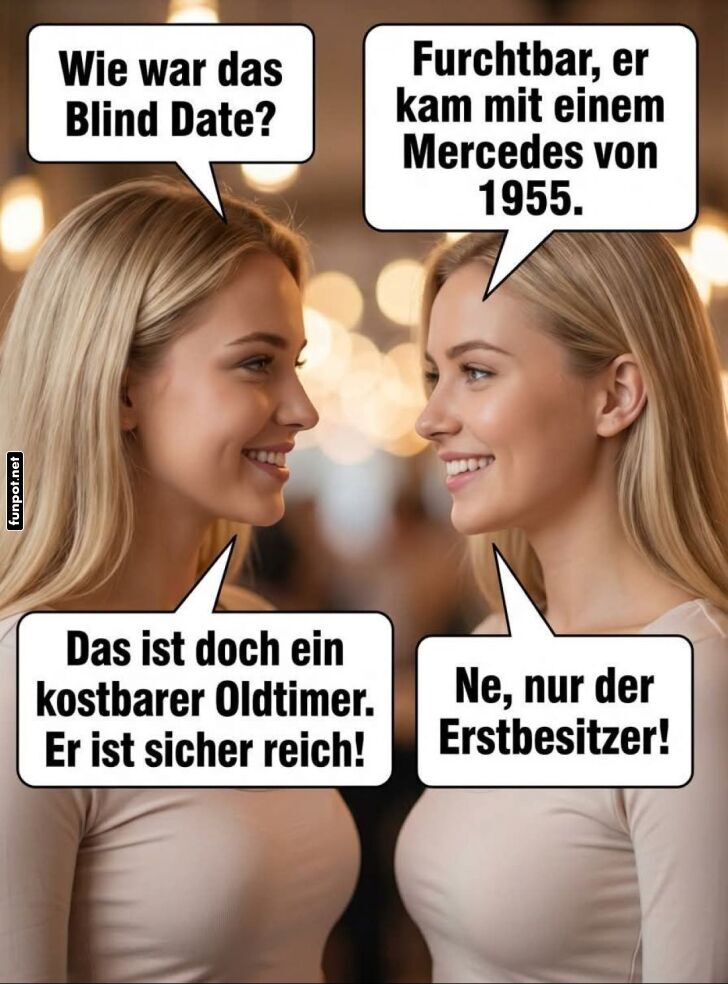 Blind Date mit Oldtimer-�berraschung