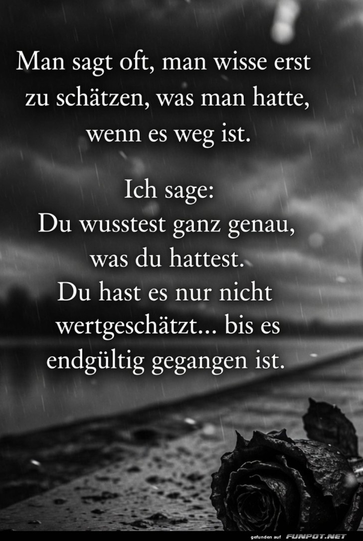 Etwas wertsch�tzen