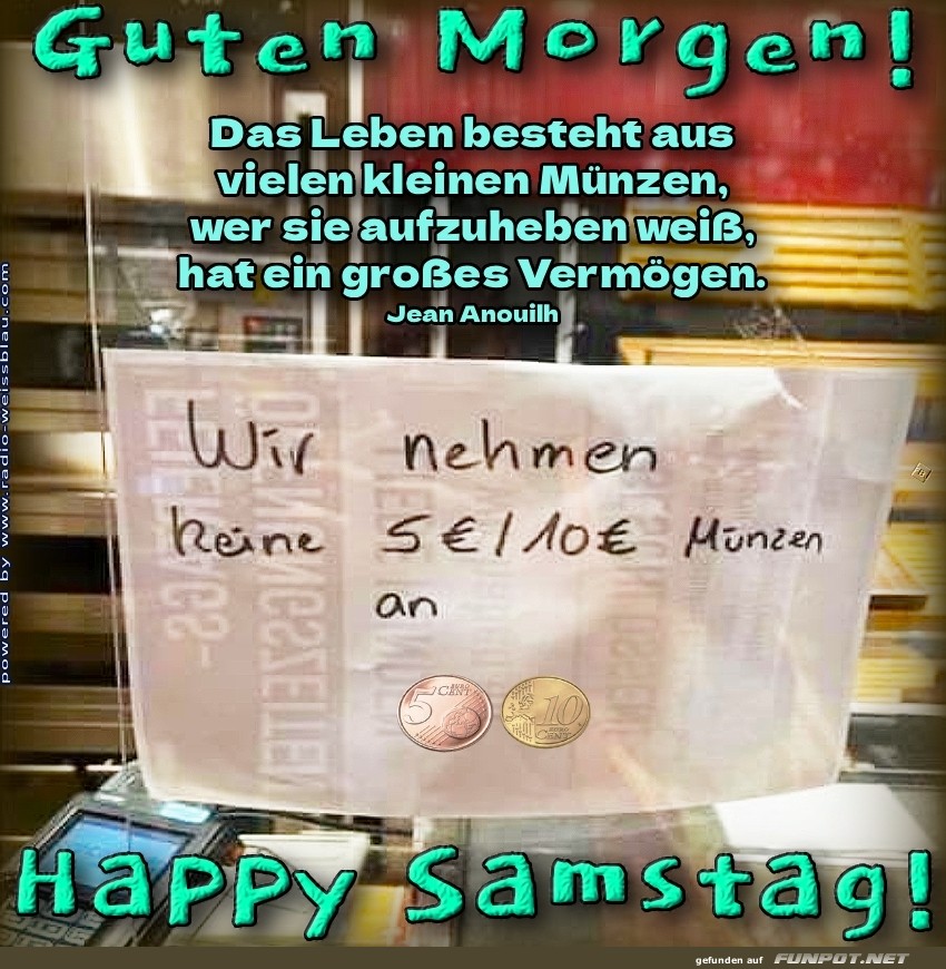 Kaffeekasse ausgebremst: Keine Kleinstbetr�ge!