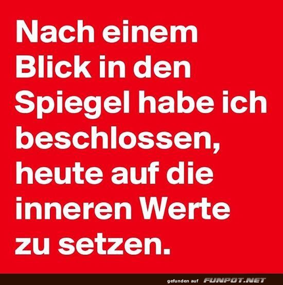 Innere Werte: Der Spiegel-Schock