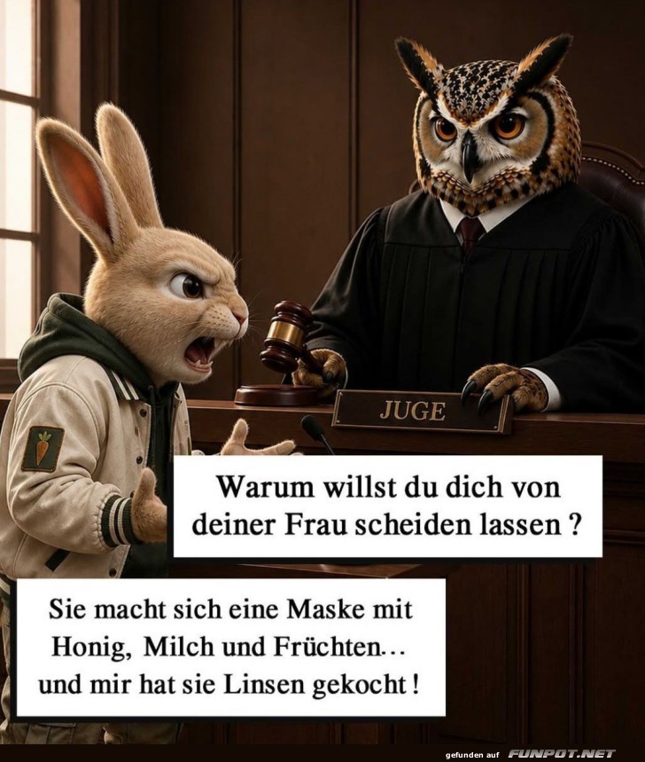 H�schen im Scheidungstest