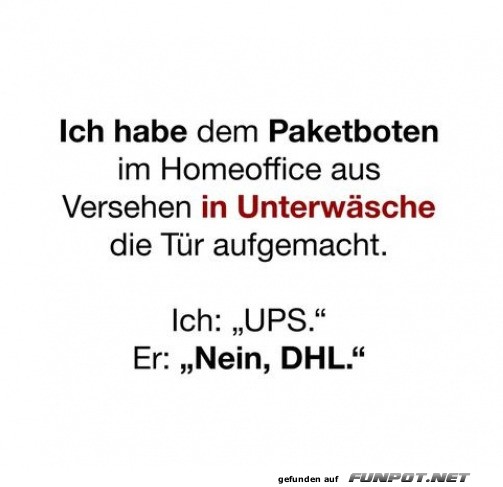 Homeoffice �berraschungen!