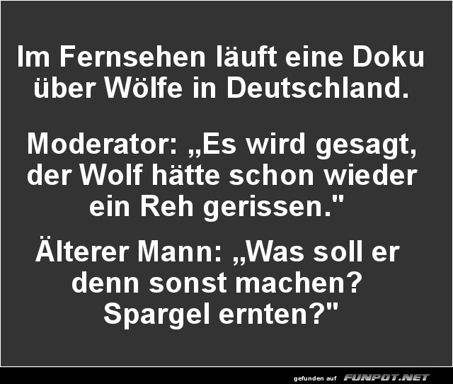 Berechtigte Frage