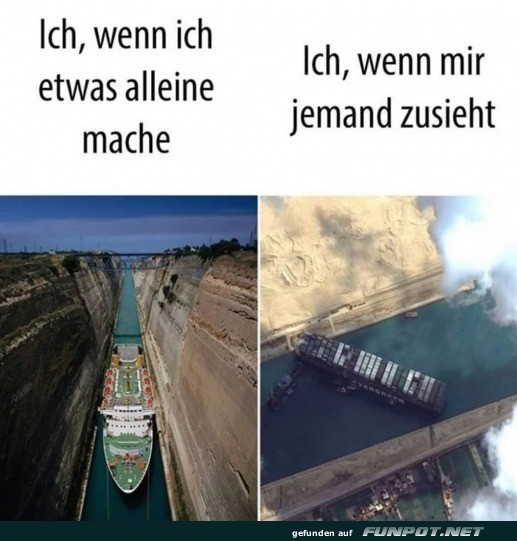 Mit und ohne Zuschauer