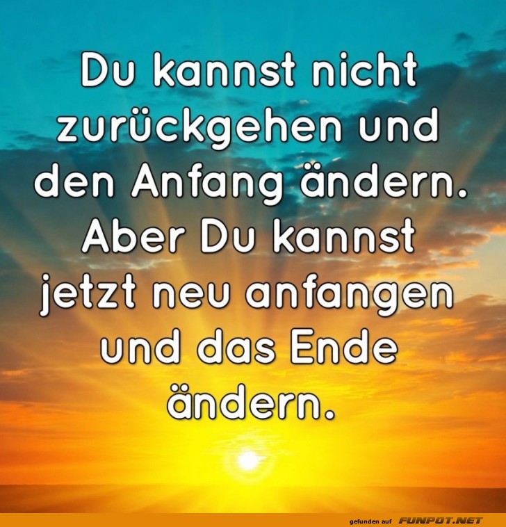 Neustart unter der Morgenr�te