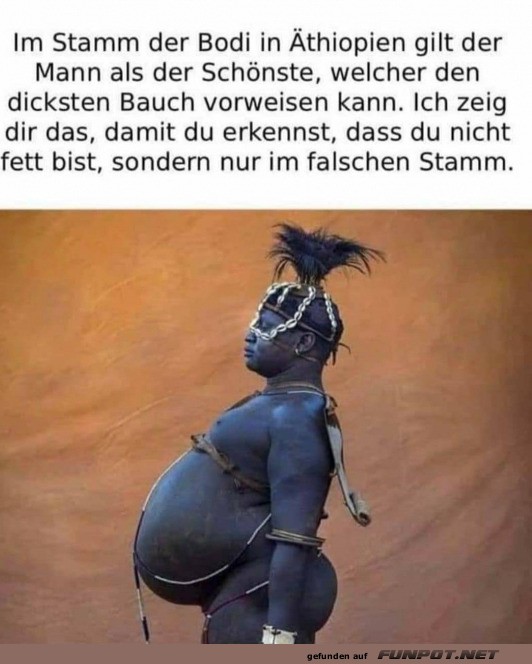Bauch-Parade in �thiopien!