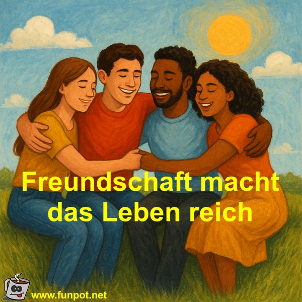 Freundschaft macht das Leben reich Freundschaft macht das Leben reich