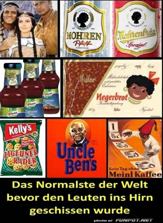 Retro-Produkte aus einer anderen Zeit