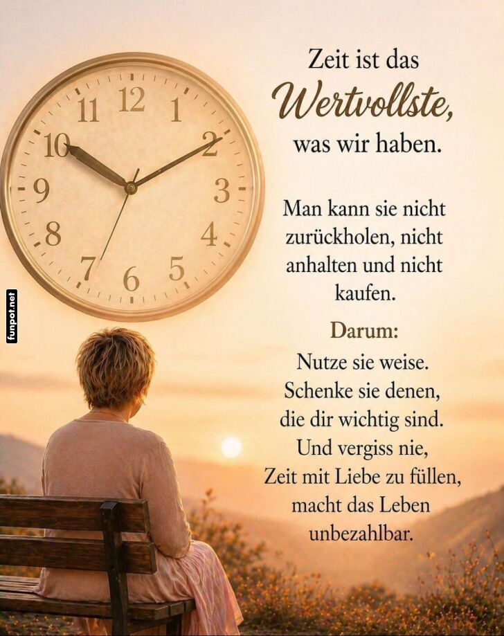 Zeit: Das wertvollste Geschenk! Zeit: Das wertvollste Geschenk!
