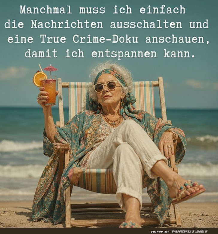 Krimi und Cocktails: Oma wei� Bescheid!